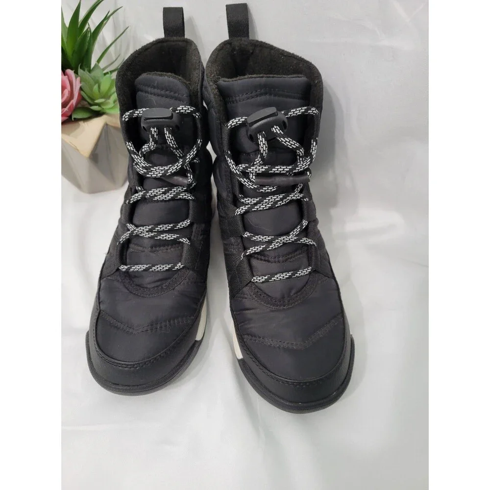 Sorel Whitney Toddler Shoes Size 2 (Big Boy) Black   Waterproof Boots Unisex